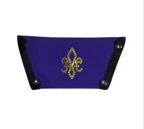 Fleur-de-lis purple